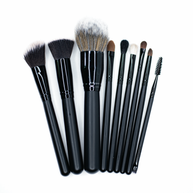 Eyeshadow Palette & 9pc Brush Set Combo